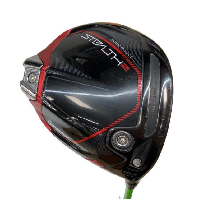 【中古】 テーラーメイド STEALTH2 10.5° ドライバー DR リシャフト (フレックスその他) メンズ 男性用 右利き 右用 Cランク ゴルフクラブ