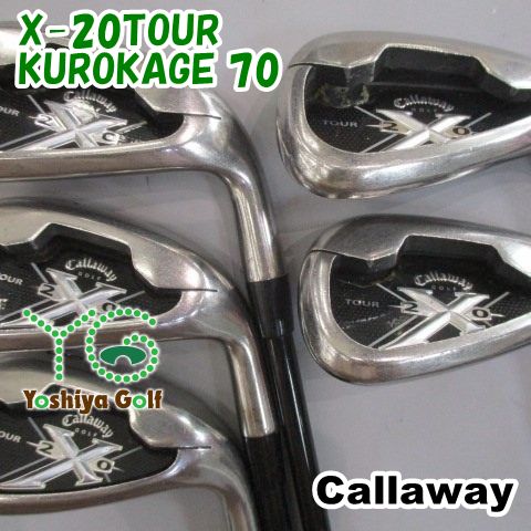 アイアン キャロウェイ X-20TOUR/KUROKAGE 70 /R/0[124415]