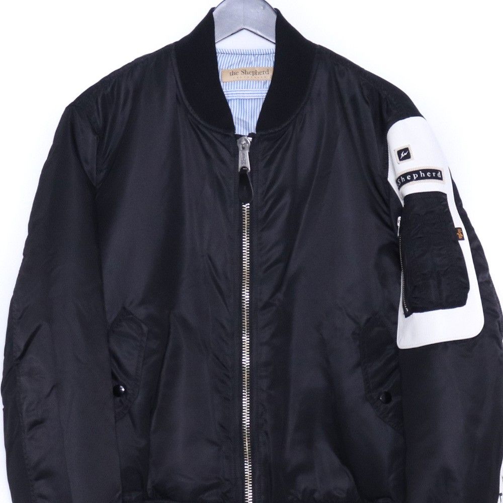 【タグ付き 美品 】アンダーカバー フラグメント アルファ MA-1 ジャケット UNDERCOVER × FRAGMENT × ALPHA MA-1 リバーシブルフライトジャケット