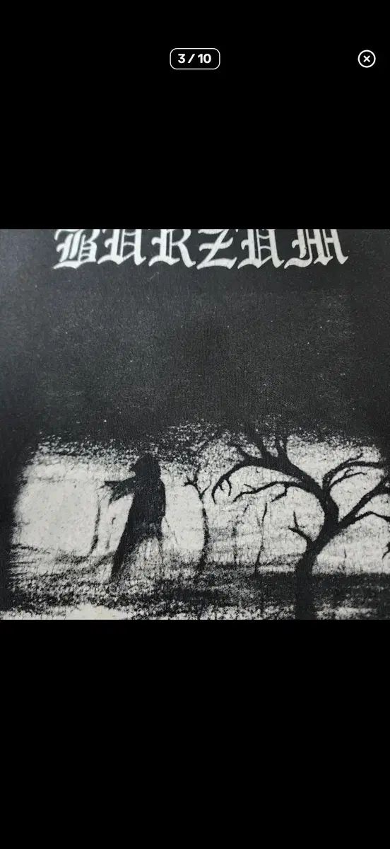 XL 10s バーズーム Burzum Aske ヴィンテージ バンドTシャツ