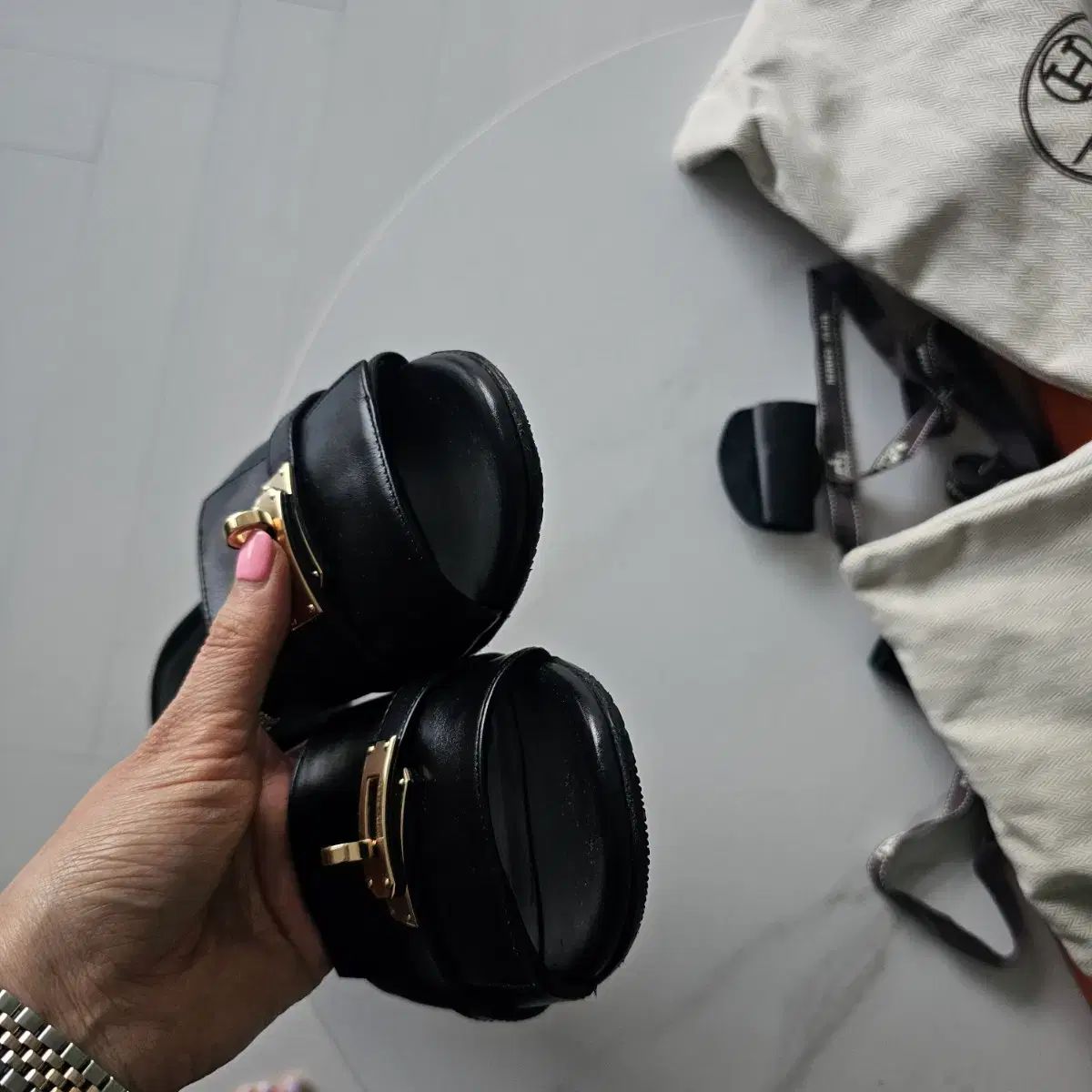 Hermes Zizi サンダル 35サイズ
