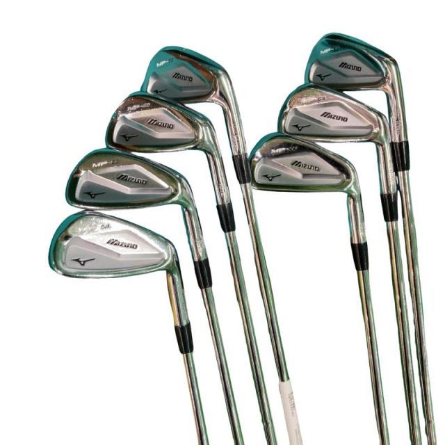【中古】 ミズノ MP-63 7S アイアンセット IR 純正特注シャフト (フレックスS) メンズ 男性用 右利き 右用 Cランク ゴルフクラブ