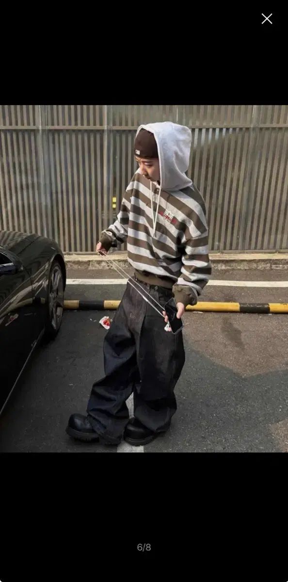 ワーズ ジニ ワイド デニム パンツ 2
