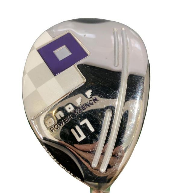 【中古】 ダイワ(グローブライド) ONOFF FAIRWAY WINGS(2021) U7 レディース ユーティリティ UT SMOOTH KICK LP-421U (フレックスL) レディース 女性用 右利き 右用 Cランク ゴルフクラブ