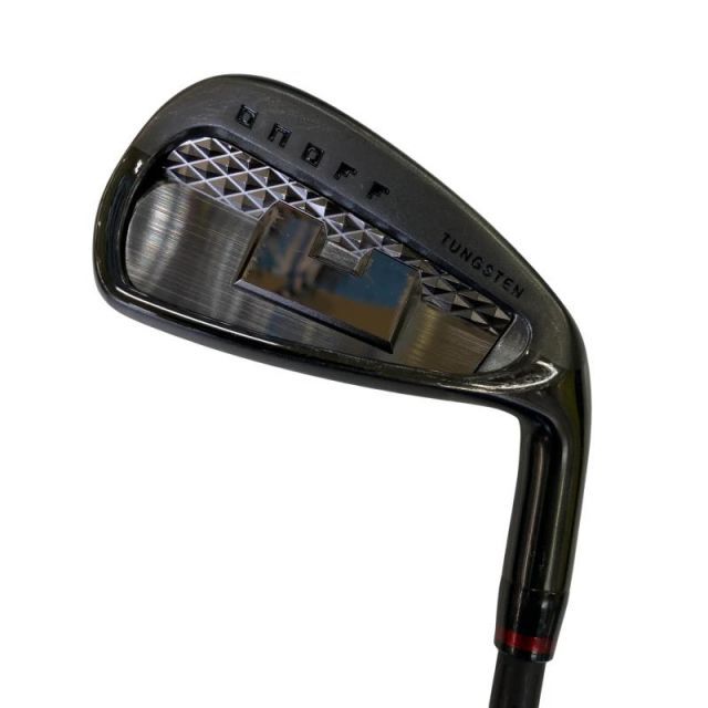 【中古】 ダイワ(グローブライド) ONOFF(2025) AKA LIMITED BLACK 5S アイアンセット IR SMOOTH KICK MP-524I (フレックスR) メンズ 男性用 右利き 右用 Cランク ゴルフクラブ