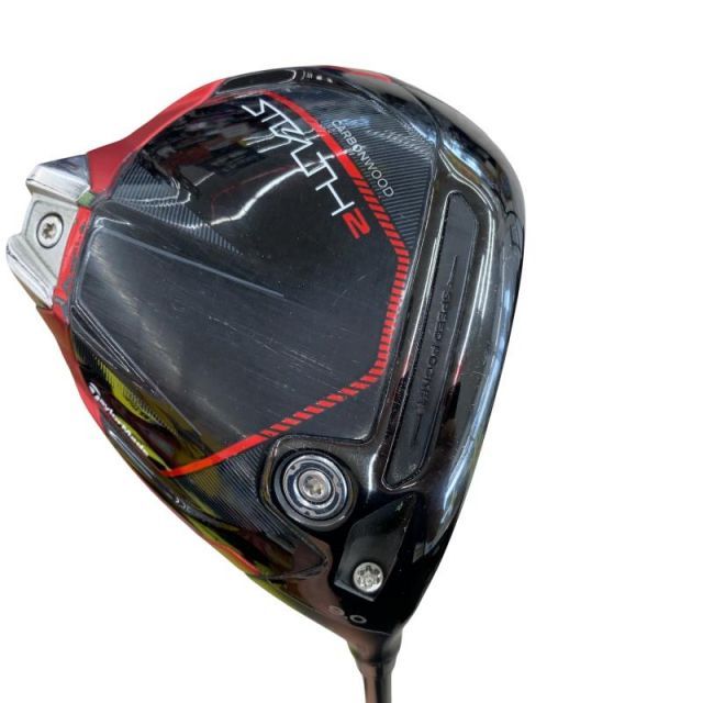 【中古】 テーラーメイド STEALTH2 9° ドライバー DR TENSEI RED TM50(STEALTH DR) (フレックスS) メンズ 男性用 右利き 右用 Dランク ゴルフクラブ
