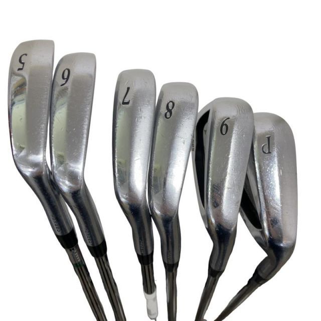 【中古】 ダンロップ SRIXON Z585 6S アイアンセット IR 純正特注シャフト (フレックスX) メンズ 男性用 右利き 右用 Cランク ゴルフクラブ