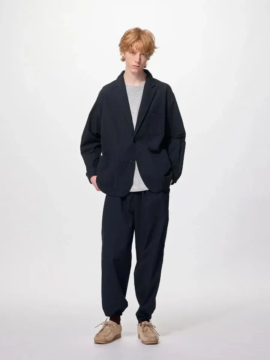 GU x ENGINEERED GARMENTS セットアップ ネイビー 新品
