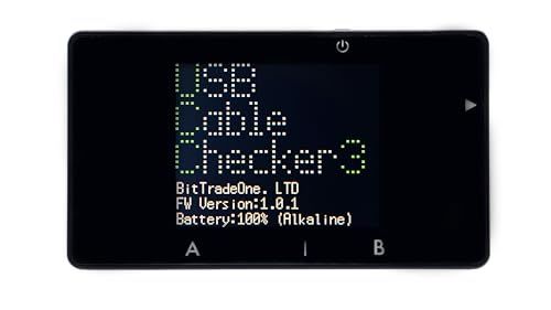BitTradeOne USB4対応 USB Cable Checker3 EPS対応等も確認可能 ポートのチェックも可能 単四乾電池x2動作（別売） 約 70 × 40 × 22 mm ADUSBCIM3送料無料 50244d17