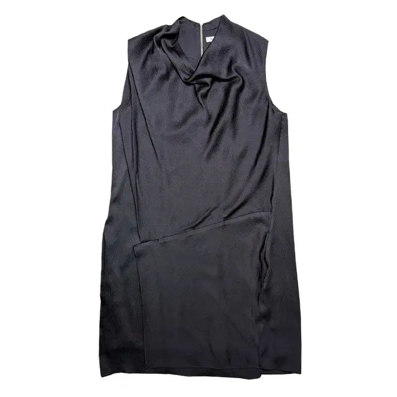 Helmut Lang ヘルムート・ラング ドレープ ミニ ONE PIECE ブラック ONE 12