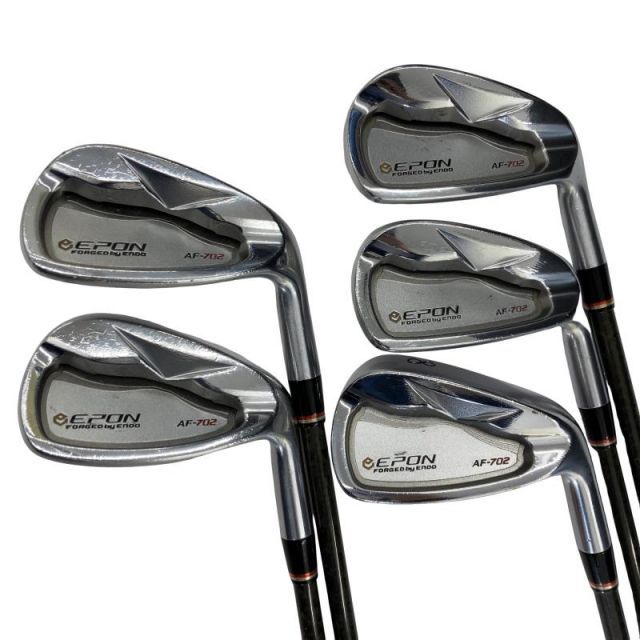 【中古】 エポンゴルフ株式会社 EPON AF-702 6S アイアンセット IR QUADRA 502i (フレックスR) メンズ 男性用 右利き 右用 Dランク ゴルフクラブ
