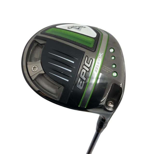 【中古】 キャロウェイ EPIC MAX 9° ドライバー DR 純正特注シャフト (フレックスS) メンズ 男性用 右利き 右用 Cランク ゴルフクラブ