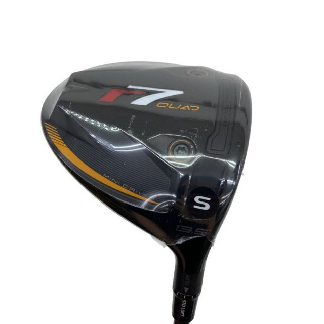 【中古】 テーラーメイド r7quad MINI DRIVER 13.5° ドライバー DR r7QMD Diamana SILVER TM55 (フレックスS) メンズ 男性用 右利き 右用 Aランク ゴルフクラブ