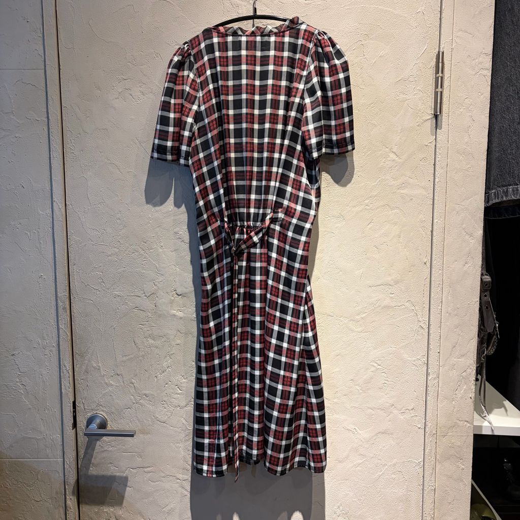 DSQUARED2 ディースクエアード Check Saten One-Piece チェック