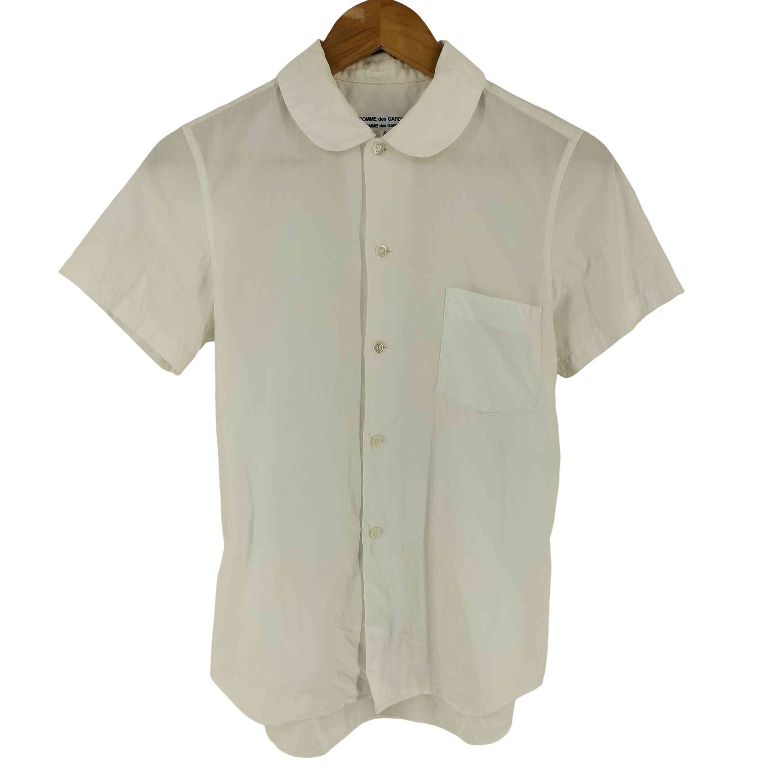 コムデギャルソンコムデギャルソン COMME des GARCONS COMME des GARCONS ラウンドカラーシャツ レディース JPN：S