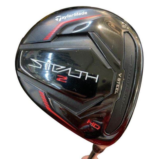【中古】 テーラーメイド STEALTH2 HD 3W フェアウェイウッド FW TENSEI RED TM50(STEALTH FW) (フレックスR) メンズ 男性用 右利き 右用 Cランク ゴルフクラブ