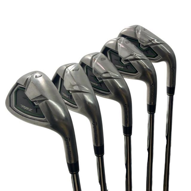 【中古】 テーラーメイド RBZ 8S アイアンセット IR NS PRO 950GH (フレックスS) メンズ 男性用 右利き 右用 Dランク ゴルフクラブ