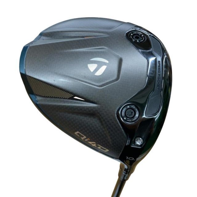【中古】 テーラーメイド Qi4D 10.5° ドライバー DR 純正特注シャフト (フレックスS) メンズ 男性用 右利き 右用 Bランク ゴルフクラブ