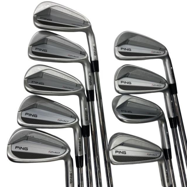 【中古】 ピン i240 9S アイアンセット IR NS PRO MODUS3 TOUR115 (フレックスS) メンズ 男性用 右利き 右用 Cランク ゴルフクラブ