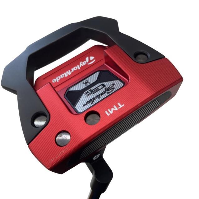 【中古】 テーラーメイド Spider GTx TRUSS RED TM1 34インチ パター PT スチール (フレックスその他) メンズ 男性用 右利き 右用 Bランク ゴルフクラブ