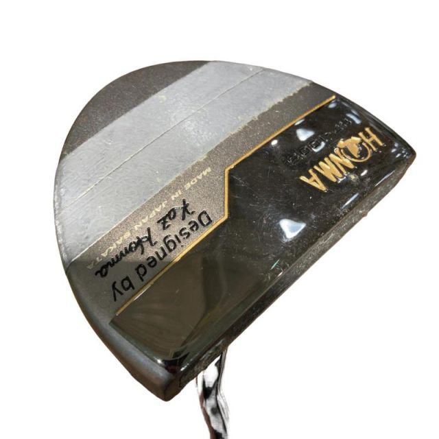 【中古】 本間ゴルフ HP-1005(ブラックフェース) 34インチ パター PT スチール (フレックスその他) メンズ 男性用 右利き 右用 Cランク ゴルフクラブ