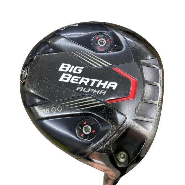 【中古】 キャロウェイ BIG BERTHA ALPHA 816◆◆ 10.5° ドライバー DR 純正特注シャフト (フレックスS) メンズ 男性用 右利き 右用 Cランク ゴルフクラブ