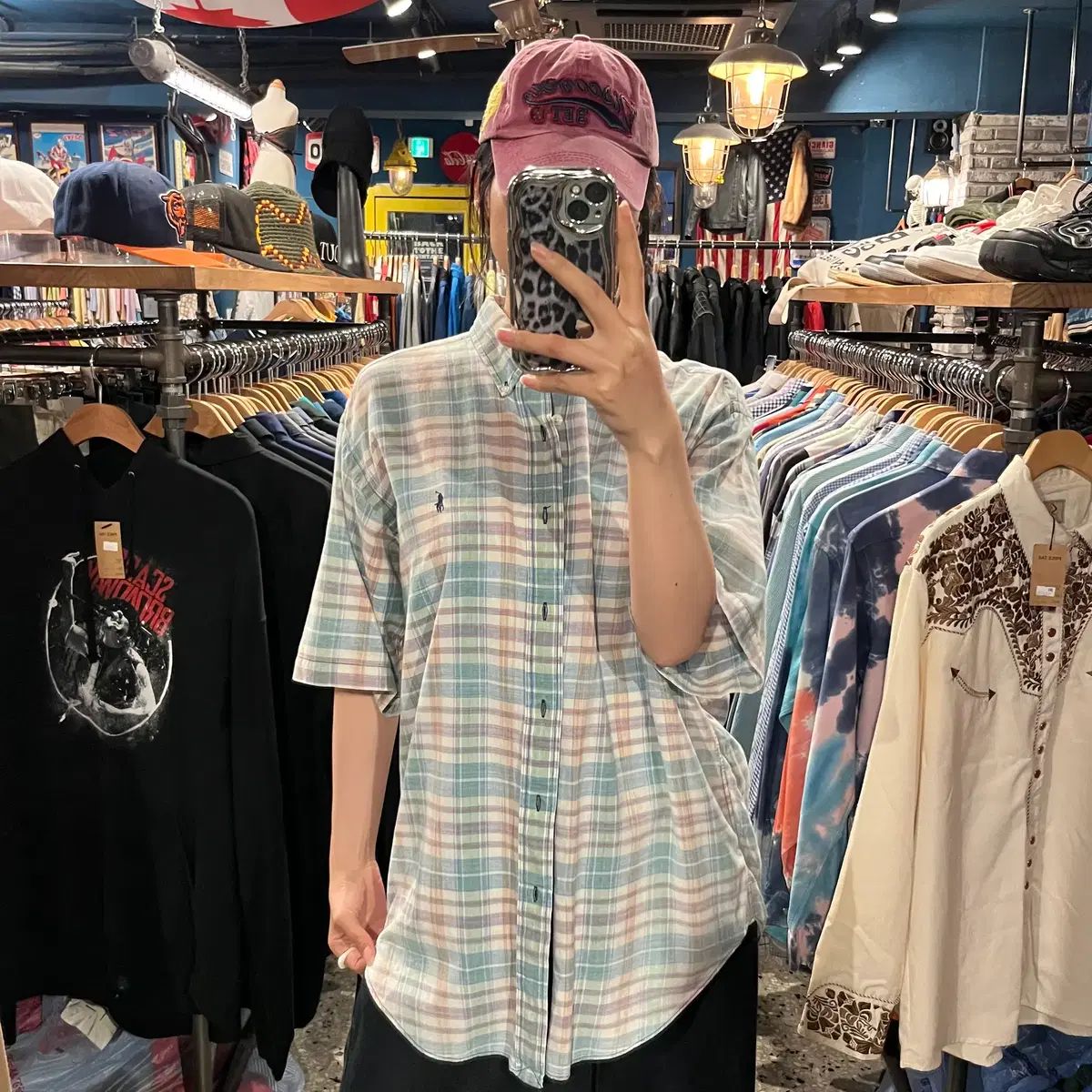 POLO ポロ ラルフローレン CHECK 半袖 シャツ