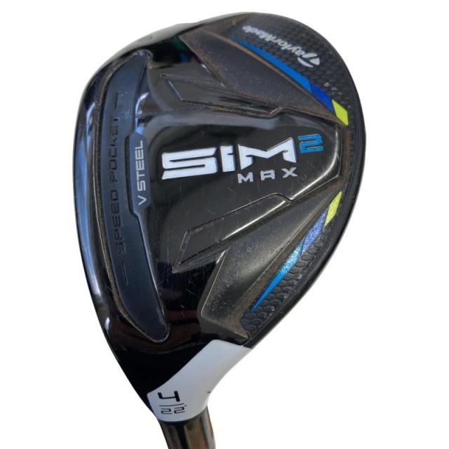 【中古】 テーラーメイド SIM2 MAX U4 レフティ ユーティリティ UT TENSEI BLUE TM60(SIM2 UT) (フレックスS) メンズ 男性用 左利き レフティ 左用 Cランク ゴルフクラブ