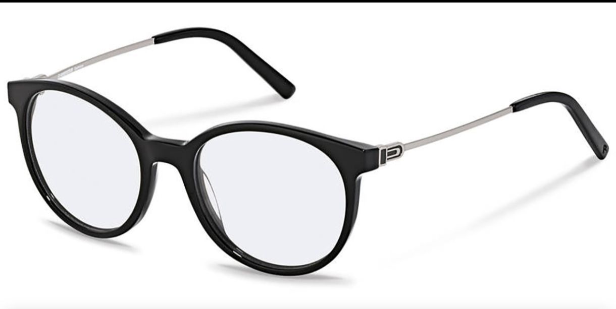 Rodenstock R5324 A 50-18-140 ブラック オーバル メガネフレーム ドイツ製 ローデンストック 新品 EANコード付