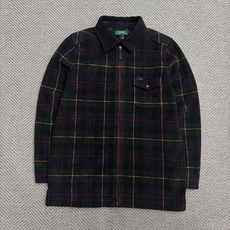 ローレンラルフローレン CHECK ジップアップ ジャケット v4436