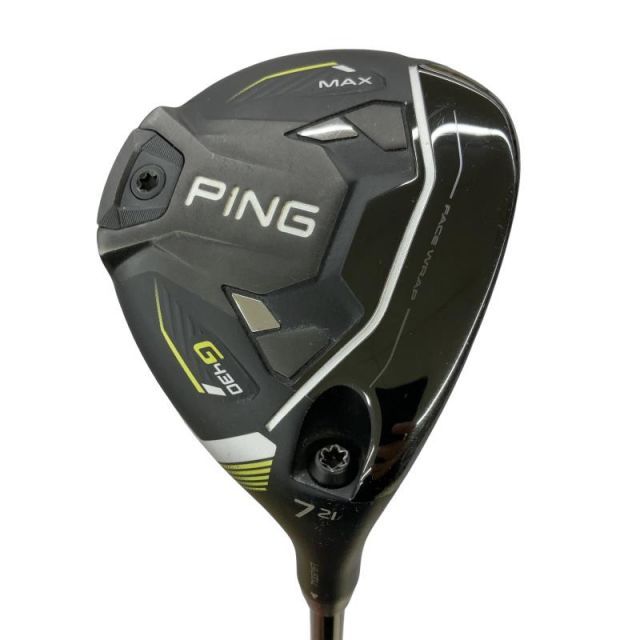 【中古】 ピン G430 MAX 7W フェアウェイウッド FW ALTA J CB BLACK(FW) (フレックスSR) メンズ 男性用 右利き 右用 Cランク ゴルフクラブ