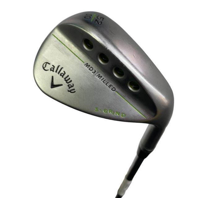 【中古】 キャロウェイ MD 3 クロムメッキ 52°/10°S ウェッジ WG Dynamic Gold (フレックスS) メンズ 男性用 右利き 右用 Cランク ゴルフクラブ