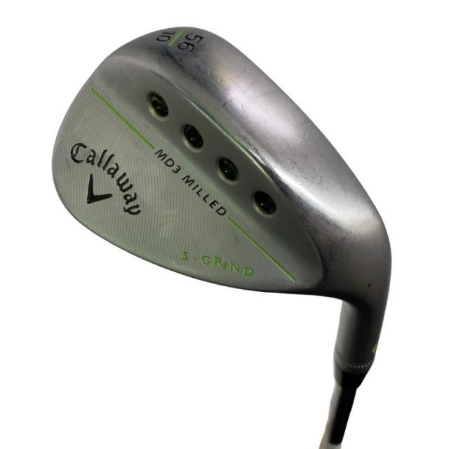 【中古】 キャロウェイ MD 3 クロムメッキ 56°/10°S ウェッジ WG Dynamic Gold (フレックスS) メンズ 男性用 右利き 右用 Cランク ゴルフクラブ