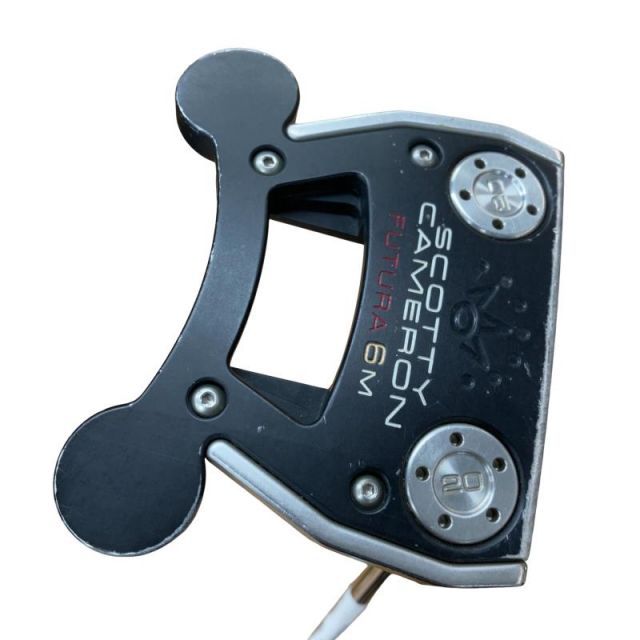 【中古】 タイトリスト SCOTTY CAMERON FUTURA 6M(2017) 33インチ パター PT スチール (フレックスその他) メンズ 男性用 右利き 右用 Dランク ゴルフクラブ