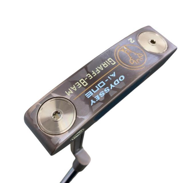【中古】 オデッセイ Ai-ONE GIRAFFE-BEAM #2 34インチ パター PT STROKE LAB 90 スチール (フレックスその他) メンズ 男性用 右利き 右用 Bランク ゴルフクラブ