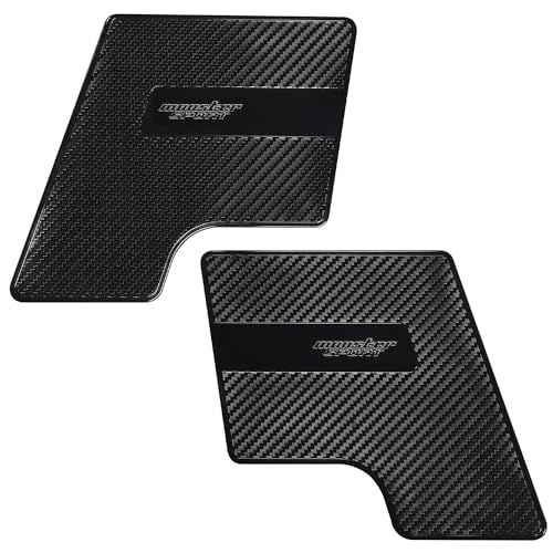 MONSTER SPORT シートベルトプロテクター スイフトスポーツ[ZC33S]/スイフト[ZC83S他] 2枚組 キズ防止 内装保護 日本製 ブラック Bピラーガード 898110-7600Mts