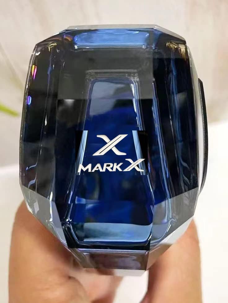 マークX Mark X（2004-2008）シフトギアクリスタル アップグレード LED イルミネーション タッチセンサー 7色 点灯 ギアスティックシフトノブ ギアノブ カーシフターヘッド シフトノブ カバー M8 汎用 エッジプレート発光タイプ 自動点ts