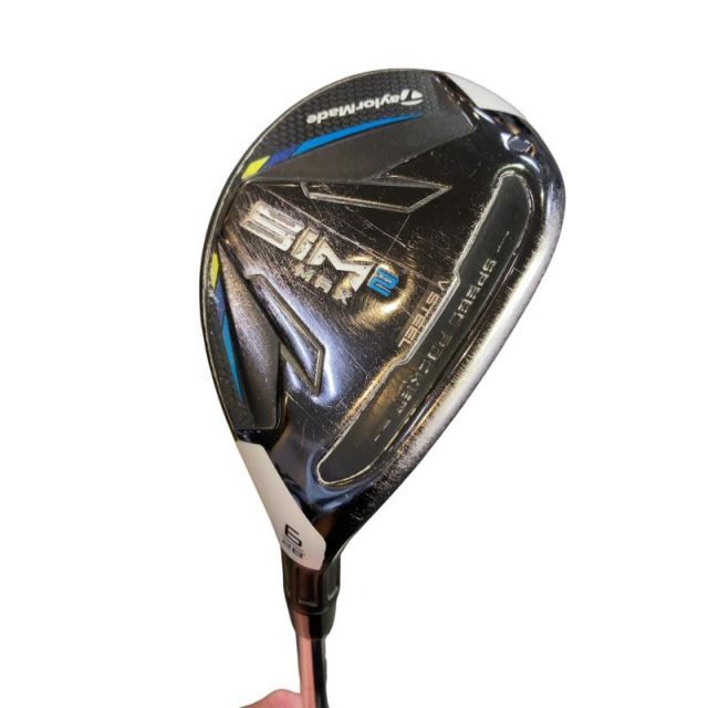 【中古】 テーラーメイド SIM2 MAX U6 ユーティリティ UT リシャフト (フレックスその他) メンズ 男性用 右利き 右用 Cランク ゴルフクラブ