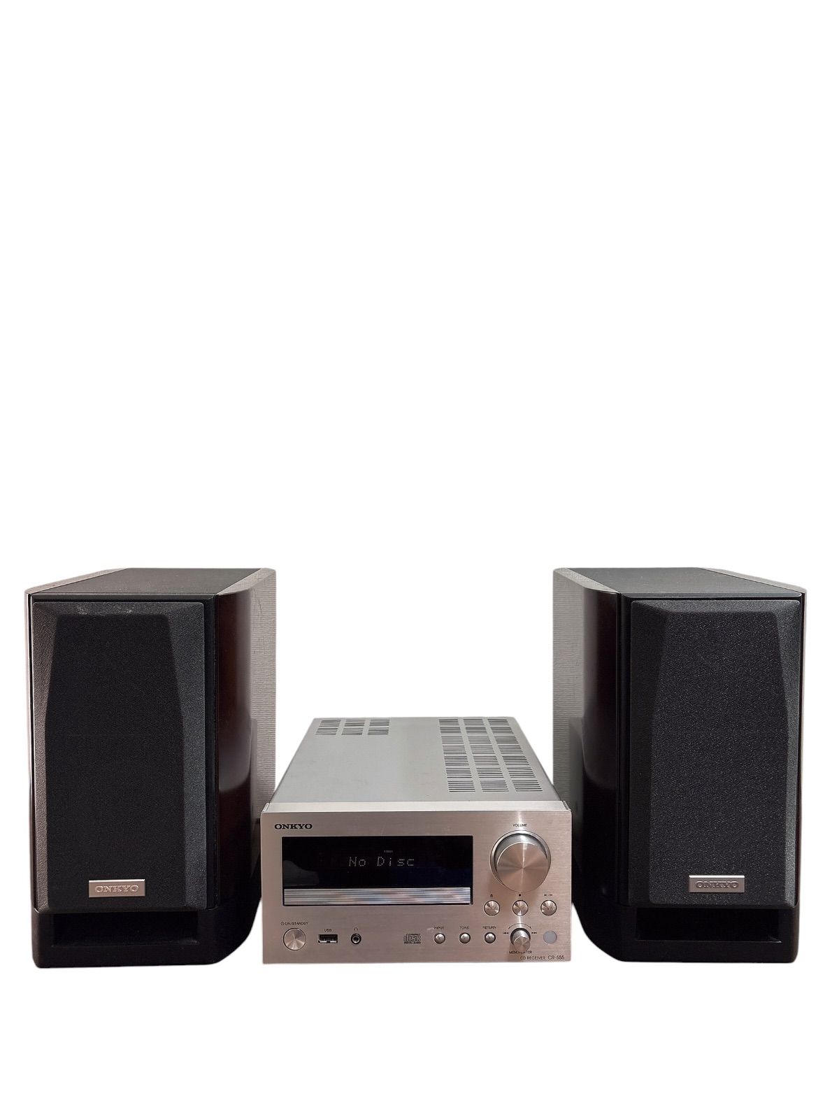 ONKYO CR-555 CDレシーバー+スピーカー◇現状品 美品 ONKYO オンキョー
