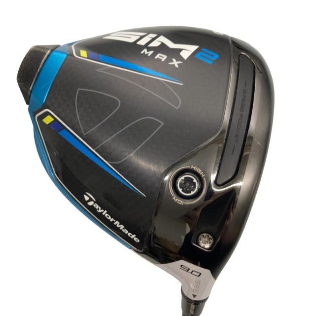 【中古】 テーラーメイド SIM2 MAX 9° ドライバー DR リシャフト (フレックスその他) メンズ 男性用 右利き 右用 Cランク ゴルフクラブ