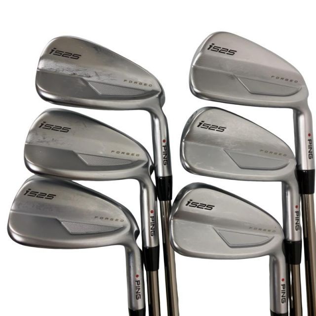 【中古】 ピン i525 7S アイアンセット IR リシャフト (フレックスその他) メンズ 男性用 右利き 右用 Cランク ゴルフクラブ