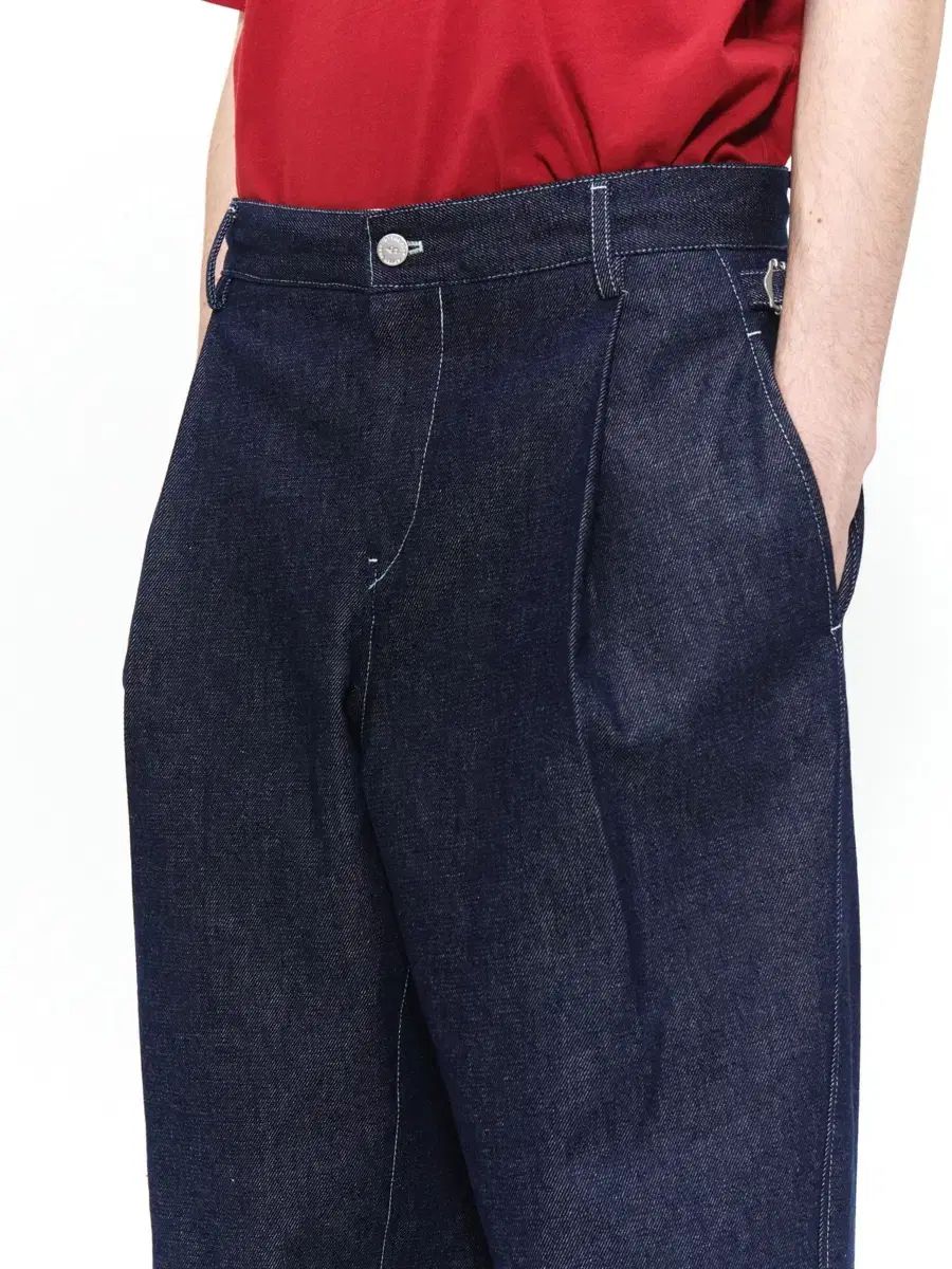 AFTERPRAY アフタープレイ ONE TUCK TAPERED DENIM