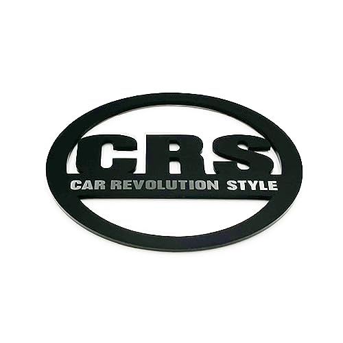 R★CRS ハイエース ワイドボディ リア専用 アクリルエンブレム カラー：マットブラック 2ba61fb6