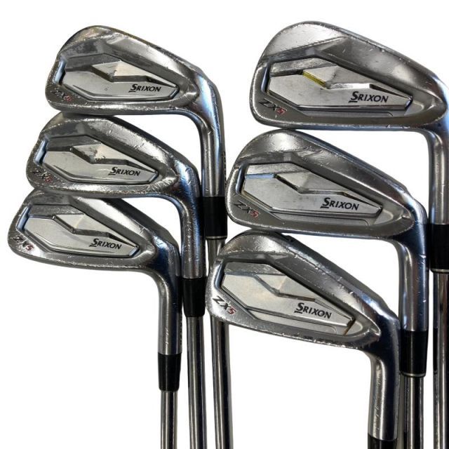 【中古】 ダンロップ SRIXON ZX5 6S アイアンセット IR NS PRO 950GH D.S.T (フレックスS) メンズ 男性用 右利き 右用 Dランク ゴルフクラブ