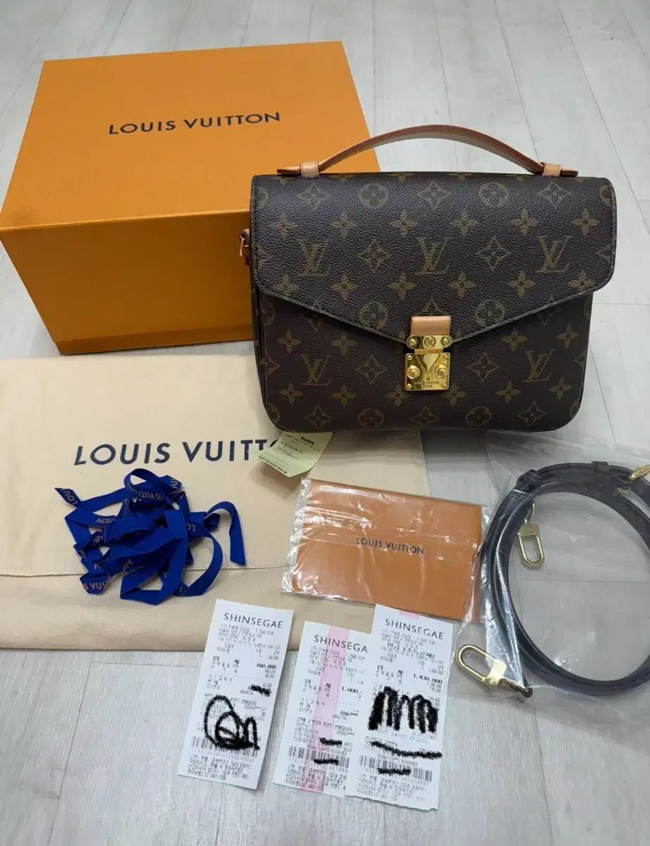 状態良し) Louis Vuitton ルイヴィトン ポシェット メティス モノグラム バッグ