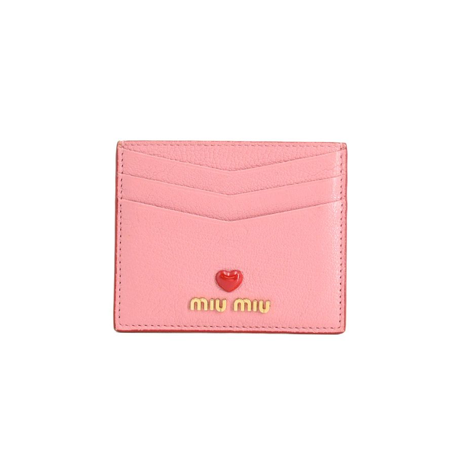 MIU MIU ミュウミュウ カードケース マドラスラブカードケース 5MC002