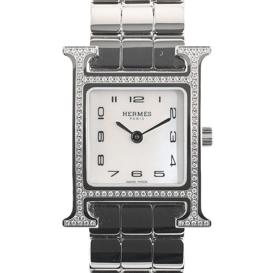 HERMES エルメス 腕時計 Hウォッチ ミニ HH1.235