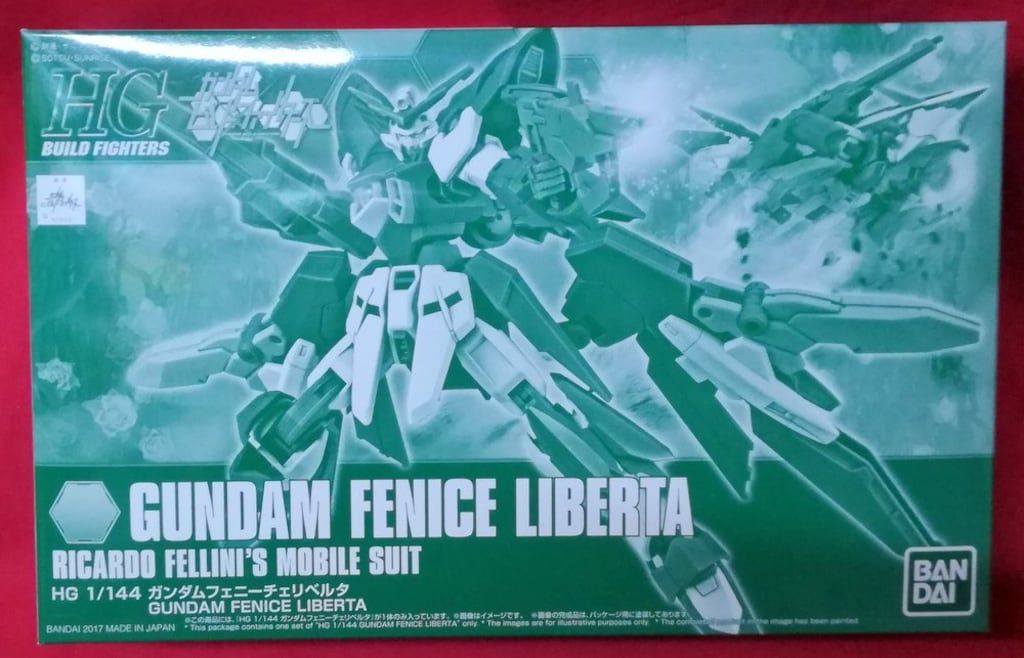 バンダイ HG BUILD FIGHTERS 1/144 ガンダムビルドファイターズ ガンダムフェニーチェリベルタ