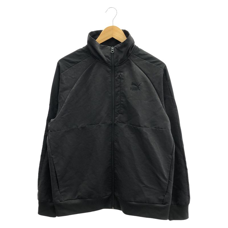 【中古】PUMA PAISLEYLUXE T7 TRACK JACKET サイズM 黒[91]