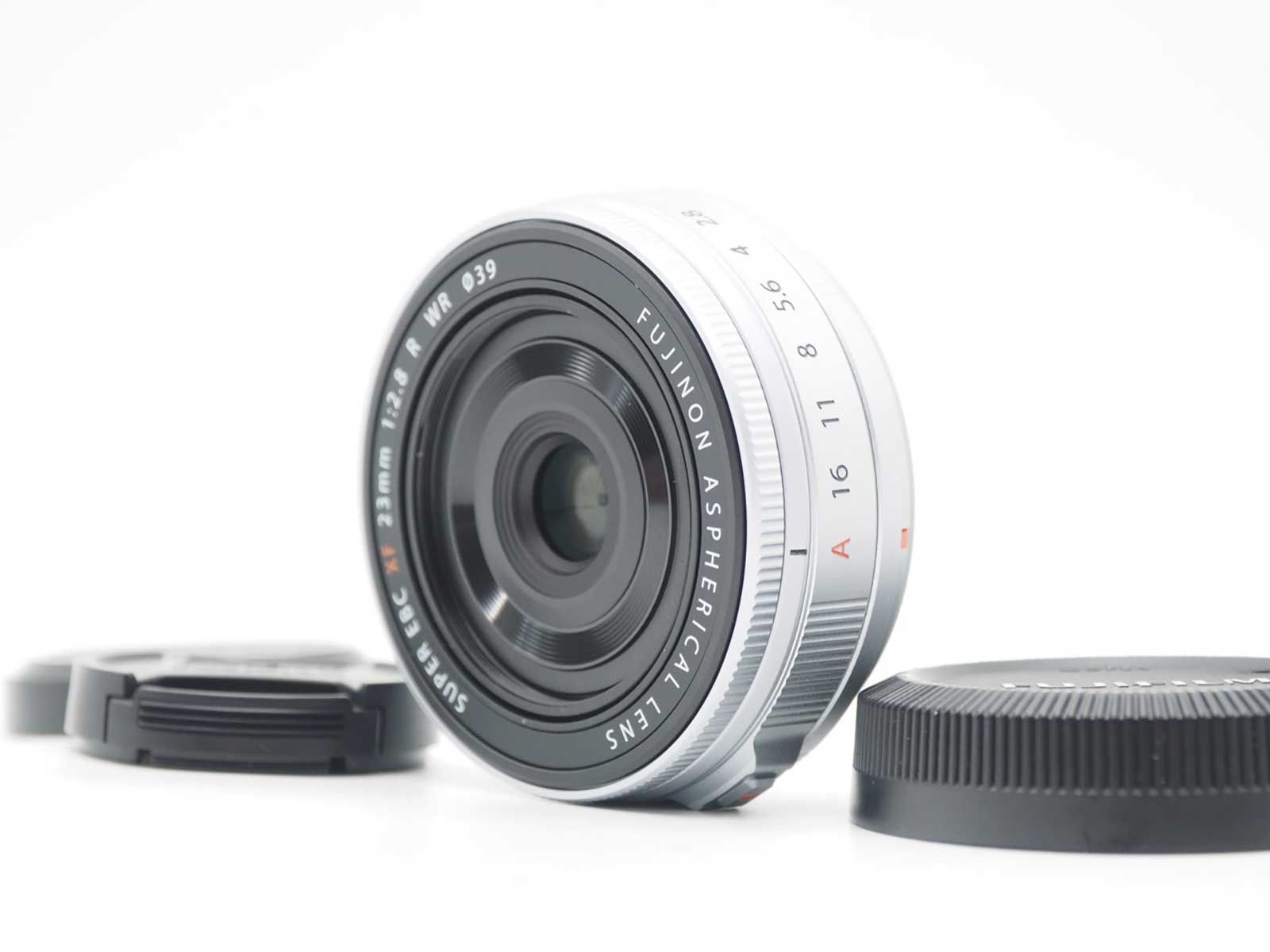 富士フィルム Fujifilm Fujinon XF 23mm f/2.8 R WR Lens Silver [新品同様] #Z6356A